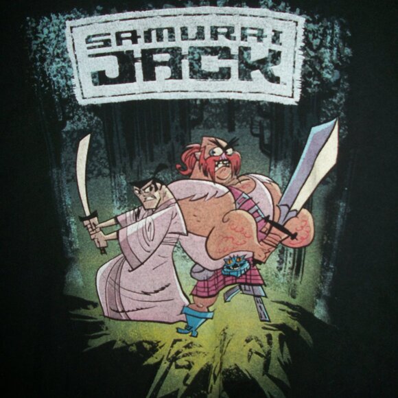 Men's XL Samurai Jack T Shirt-Good Condition-No Tags - Picture 2 of 2